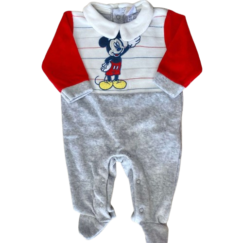 Tutina intera neonato in ciniglia