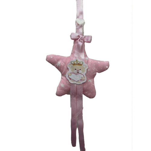 coccarda stella rosa