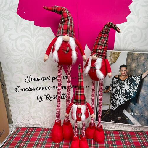 Gnomi Femmine Natalizi Scozzese.