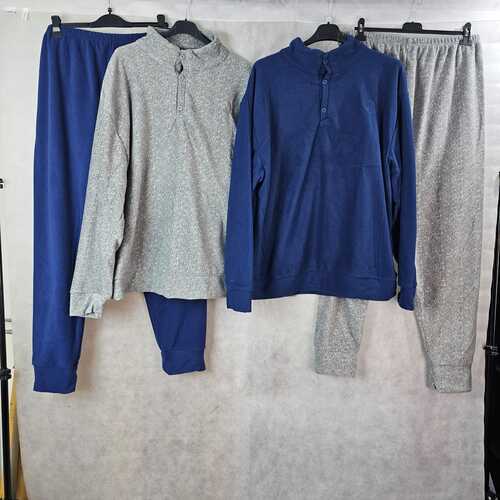 Pigiama uomo in pile oversize