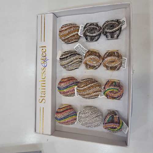 Anelli regolabili modello intreccio