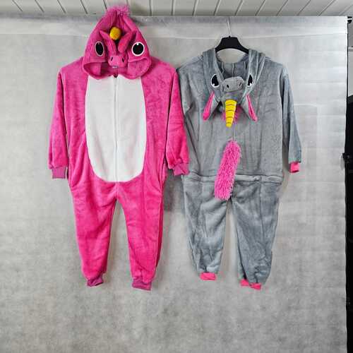 Pigiama intero in koral unisex