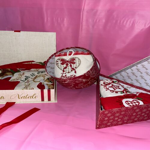 Scatole regalo con strofinacci e grembiule. PROMO!!