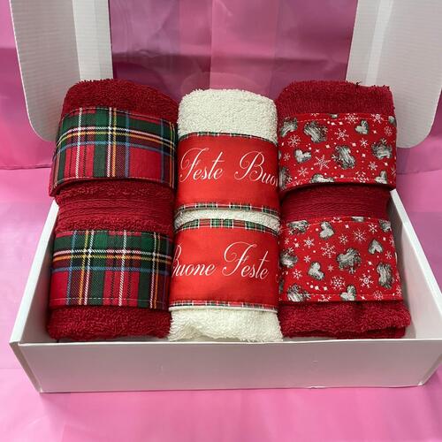 Set Asciugamani Natalizie.