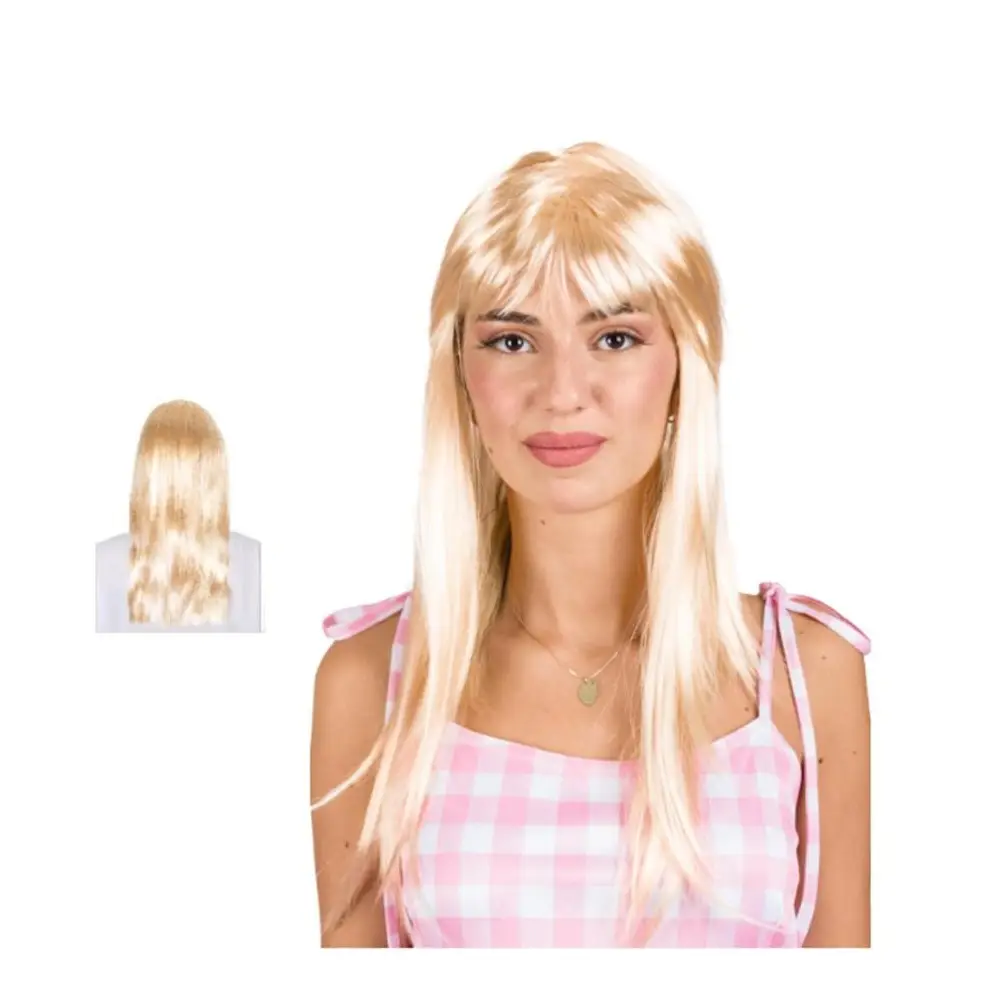 PARRUCCA LUNGA BIONDA BARBIE