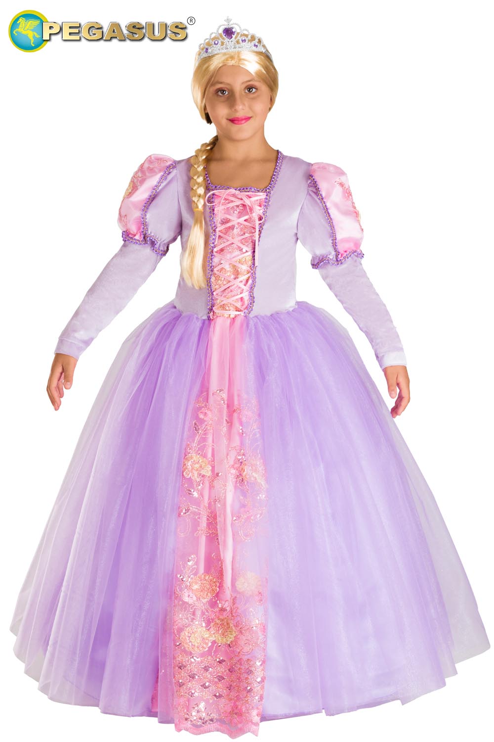 Principessa raperonzolo bambina