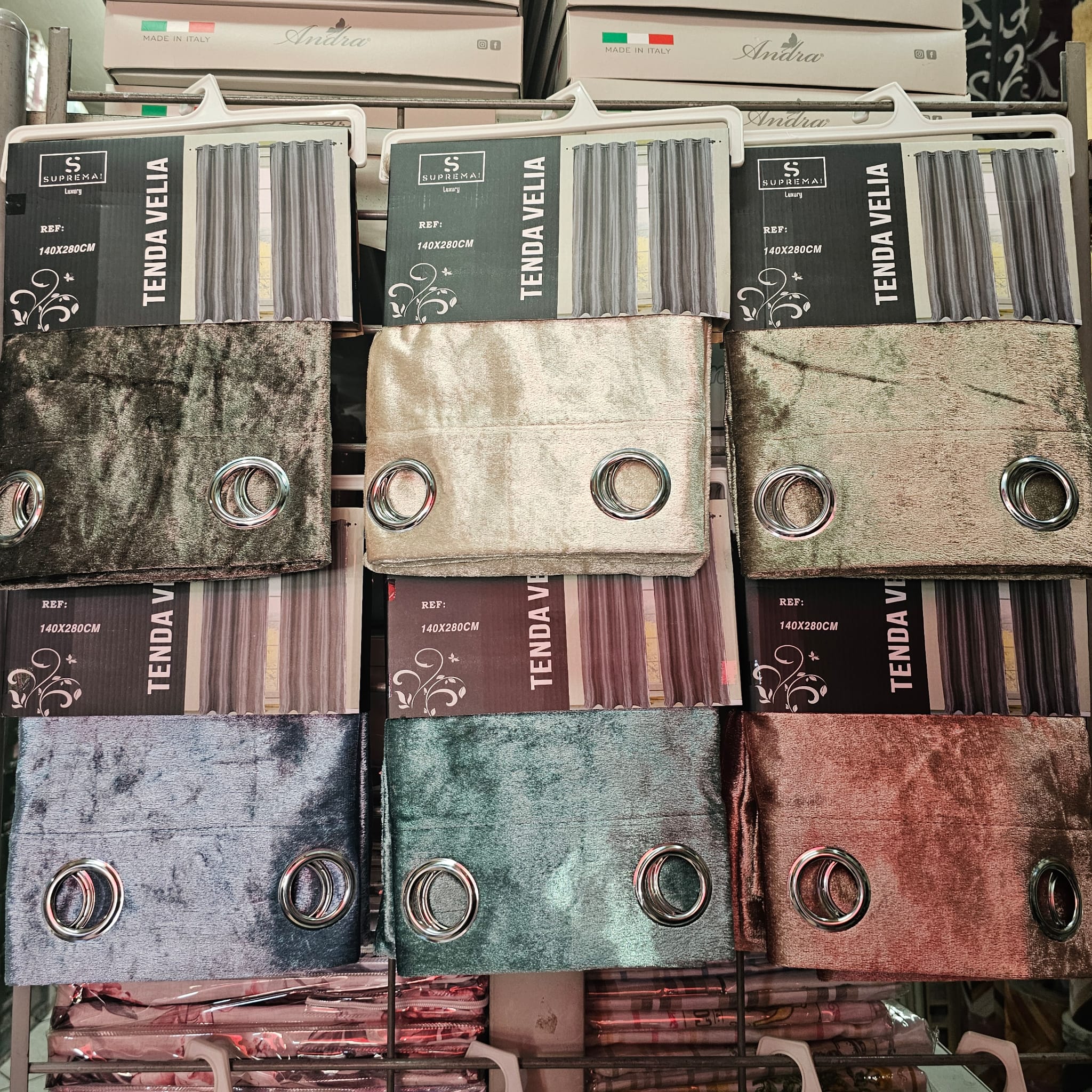 Tende in velluto