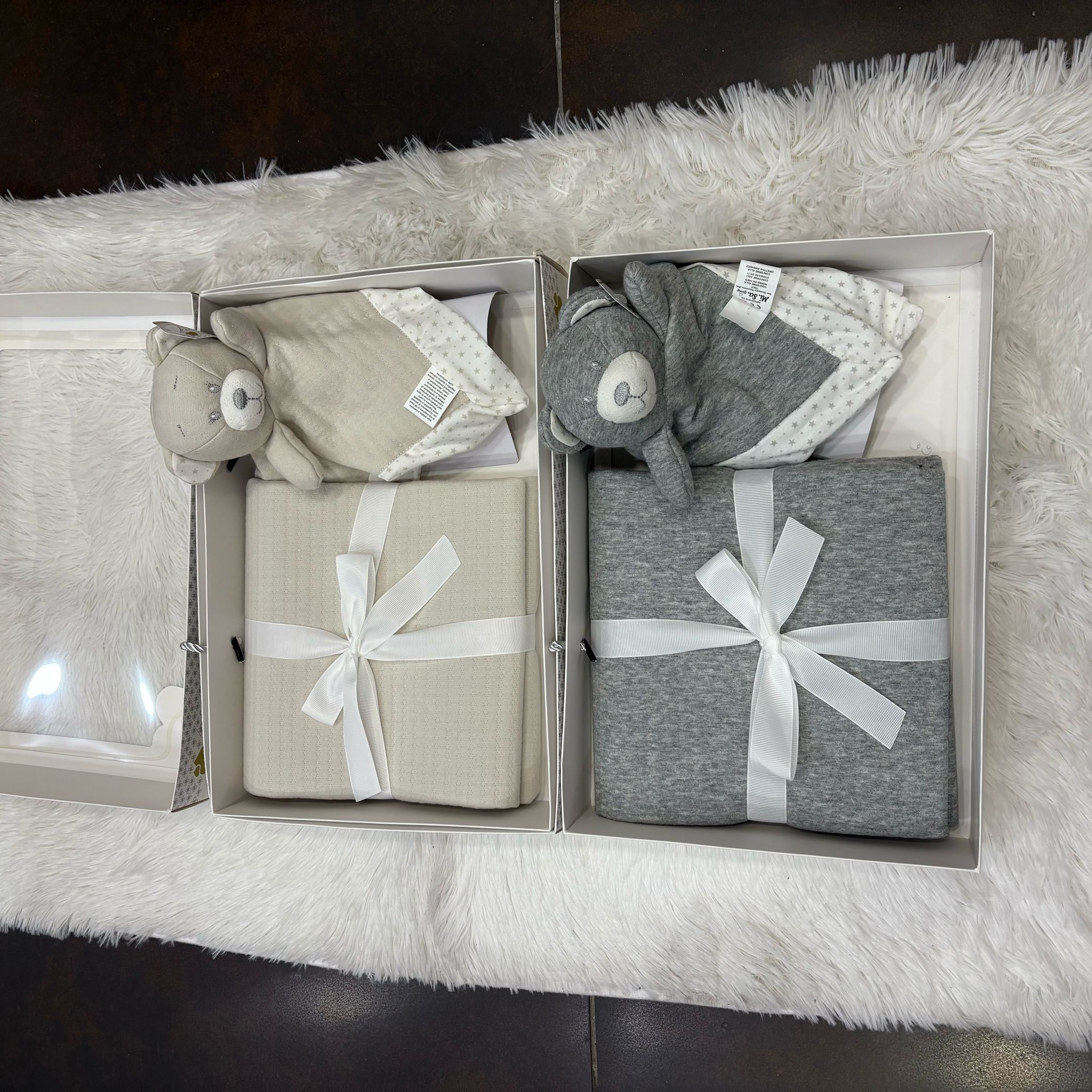 Batuffoli set copertina culla con pupazzetto