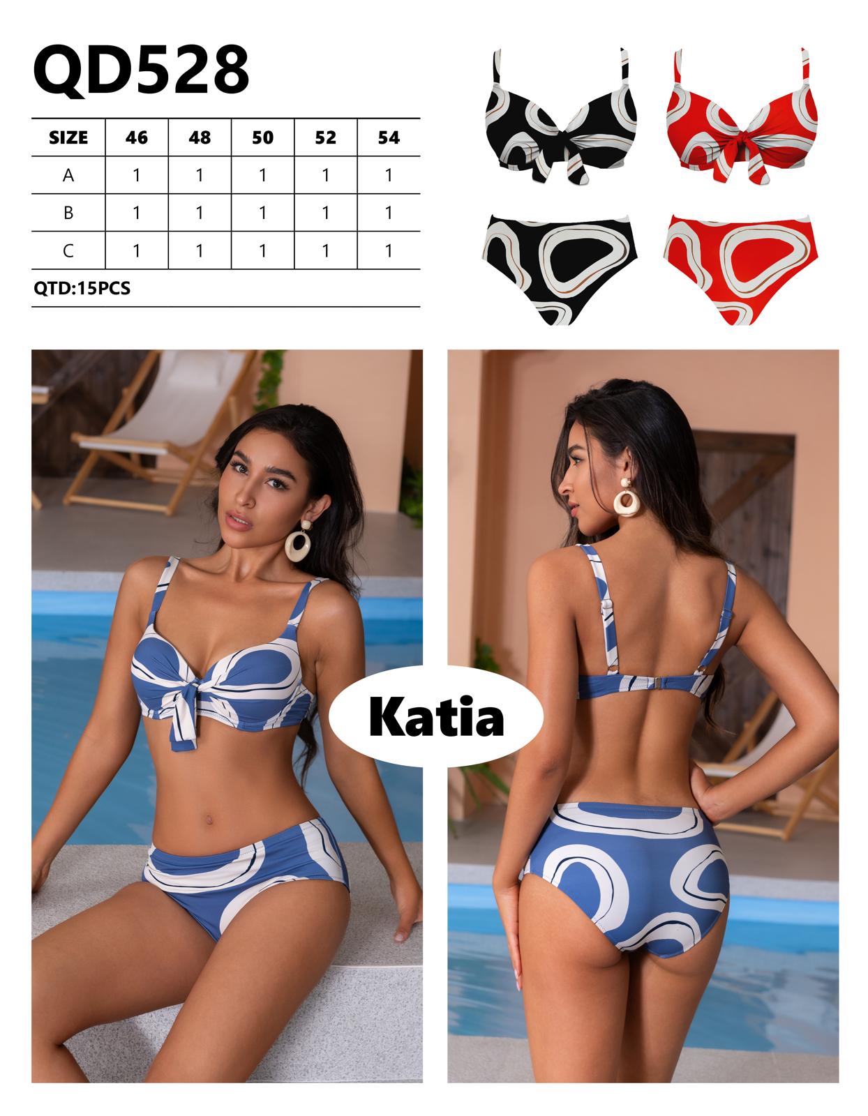 Costume 2 pezzi geometrico