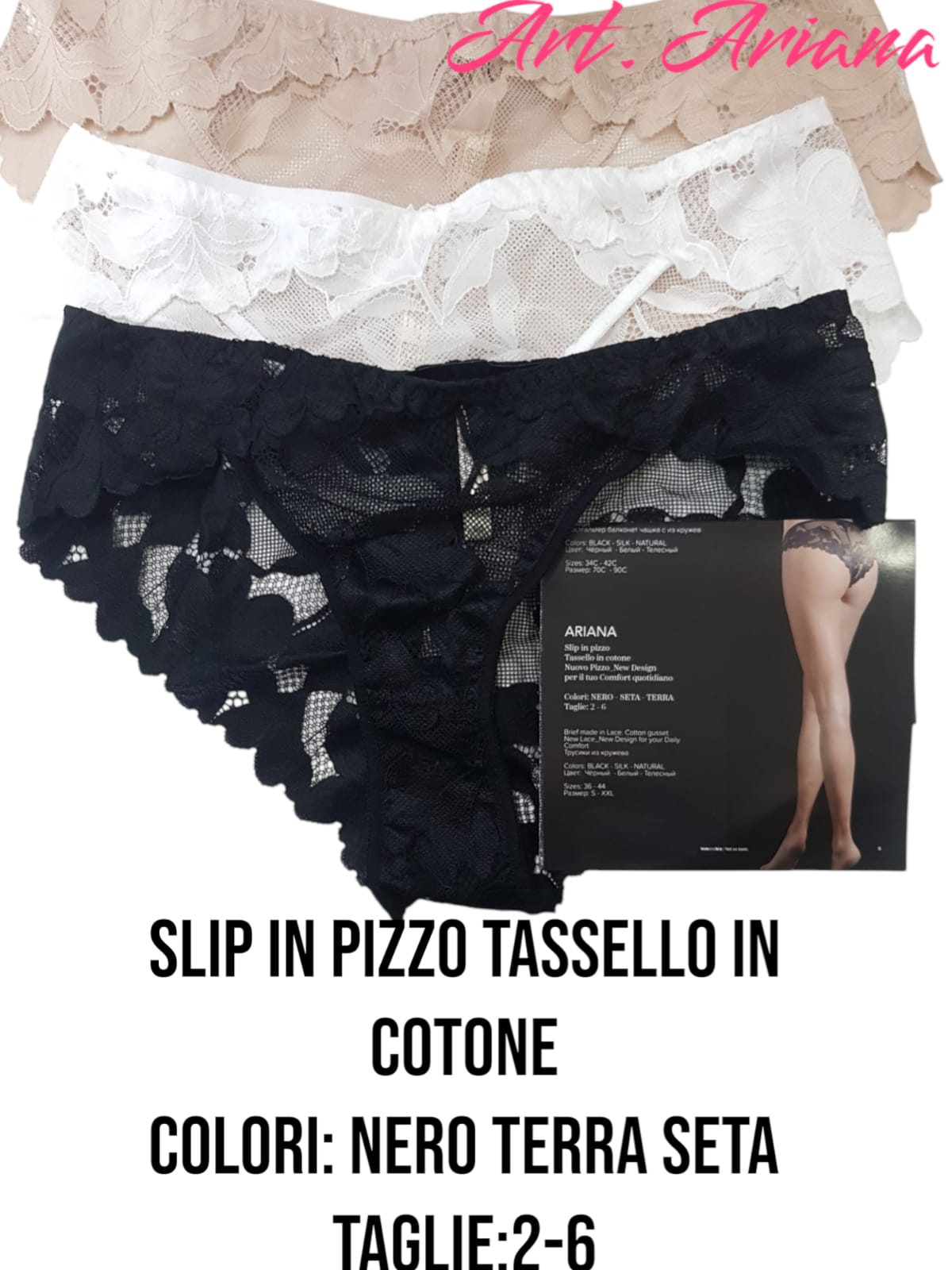Slip pizzo lovebra
