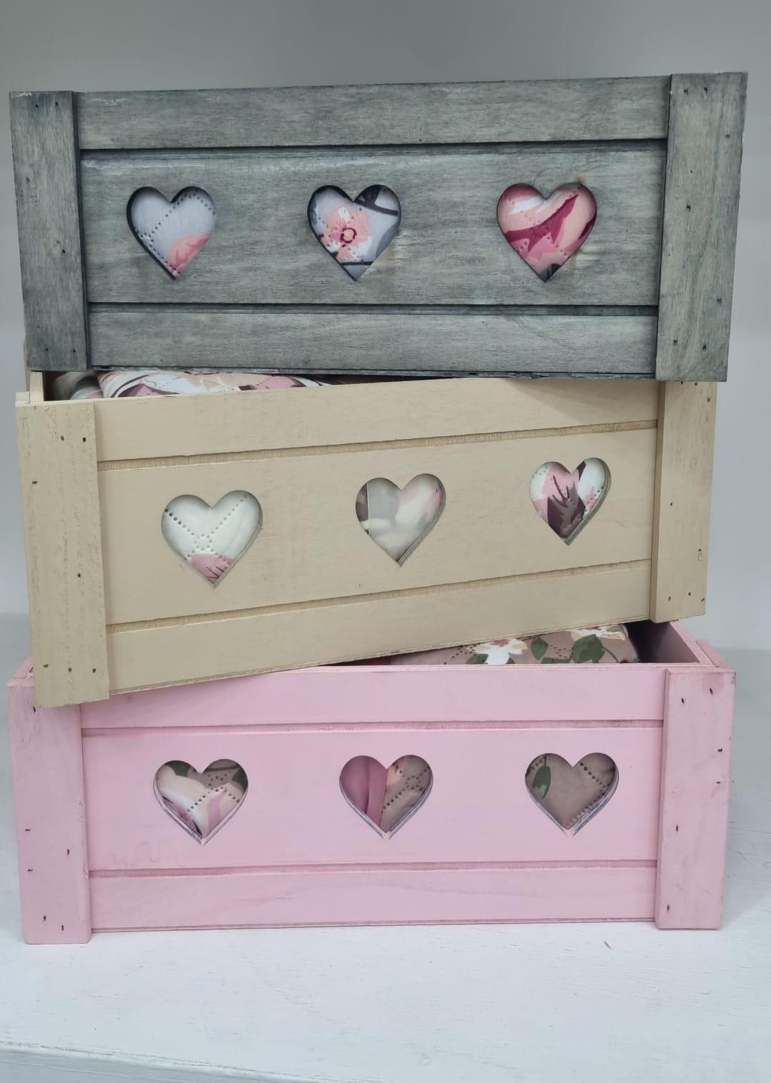 Trapuntino con cassetta in legno matrimoniale