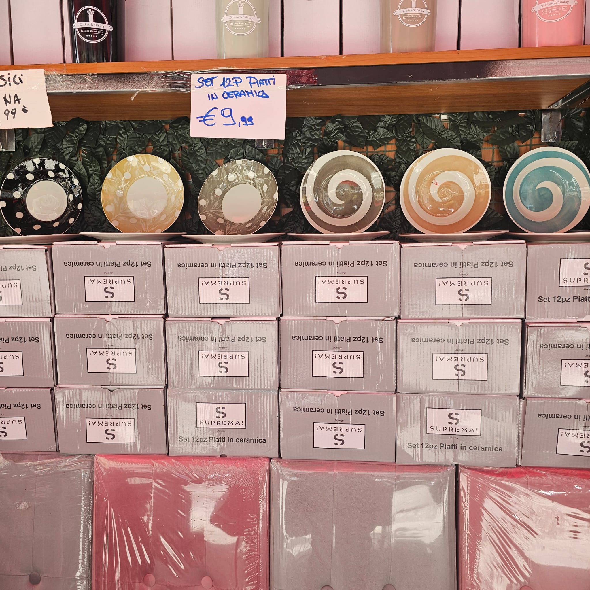 Piatti 6 piani + 6 fondi