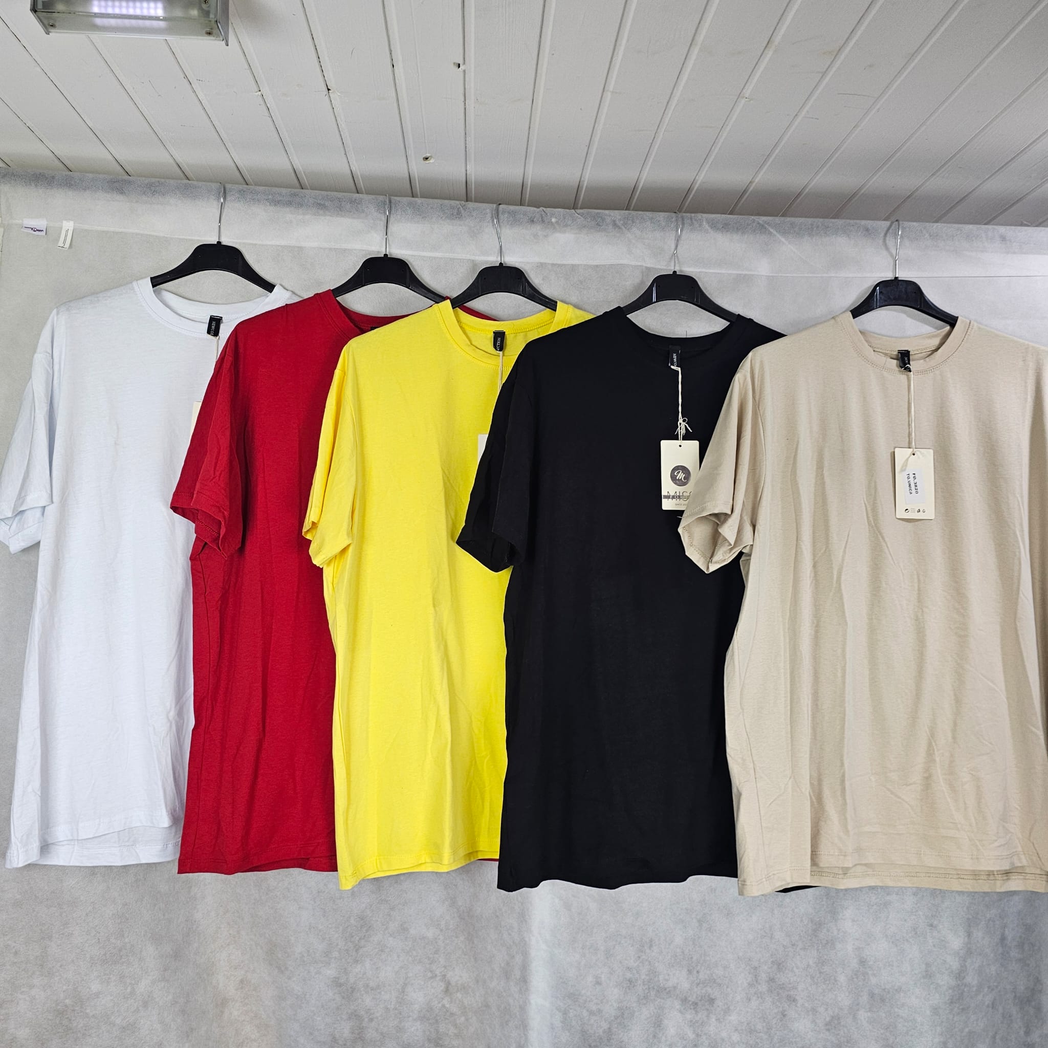 T-Shirt puro cotone basic