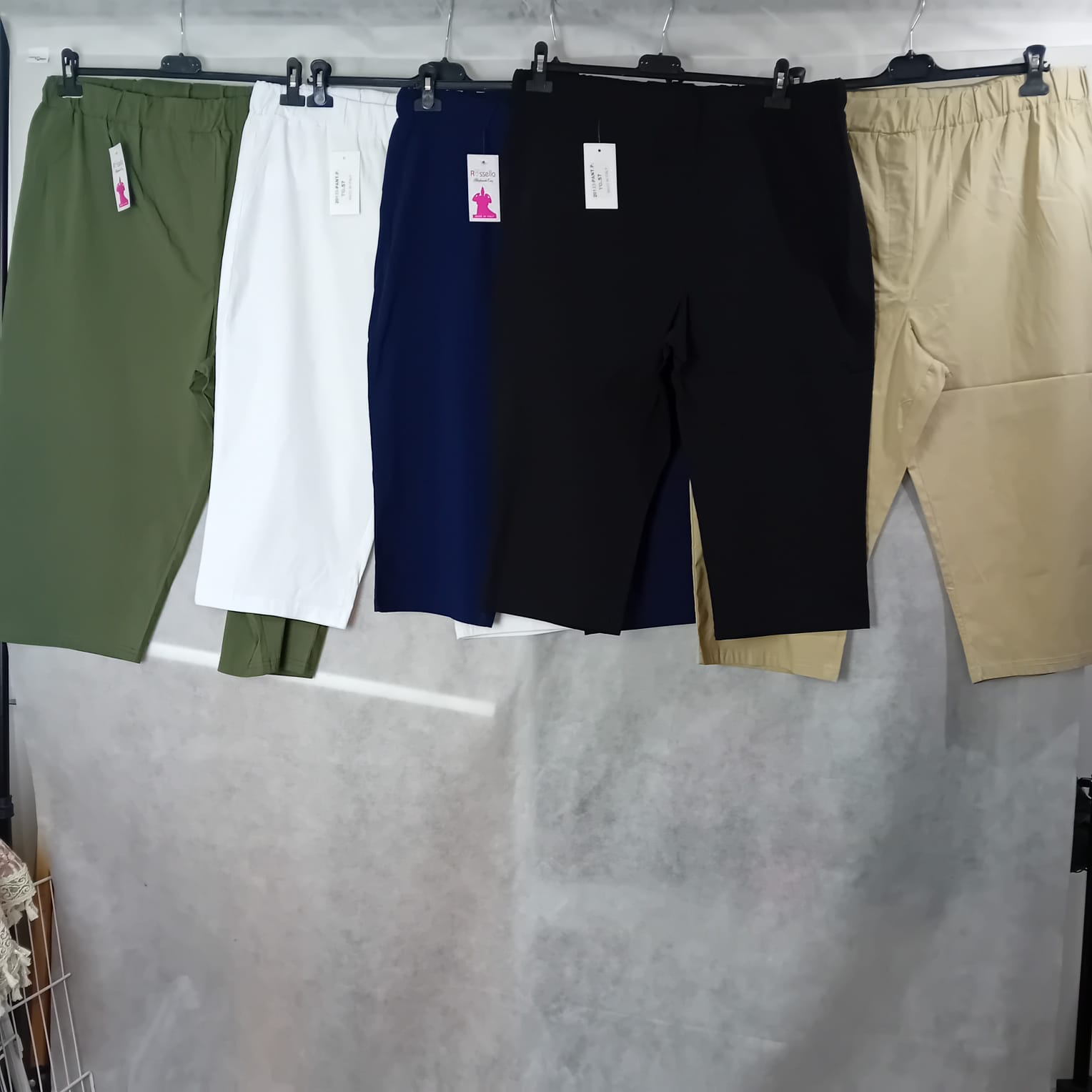 Pinochietto moda rossella in viscosa 95%