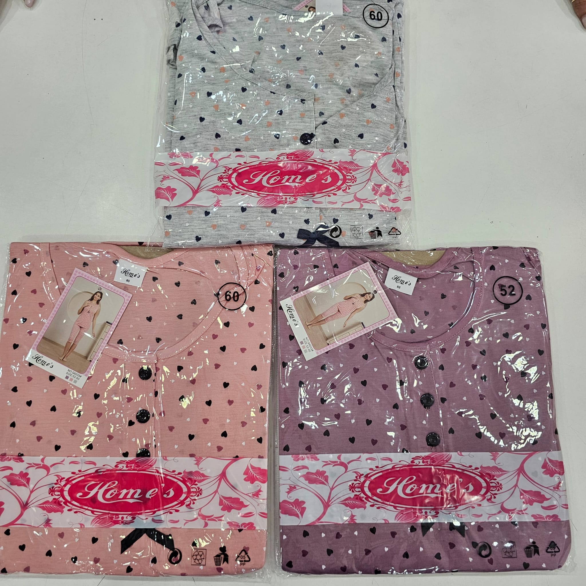 Pigiami canotta pinocchietto oversize