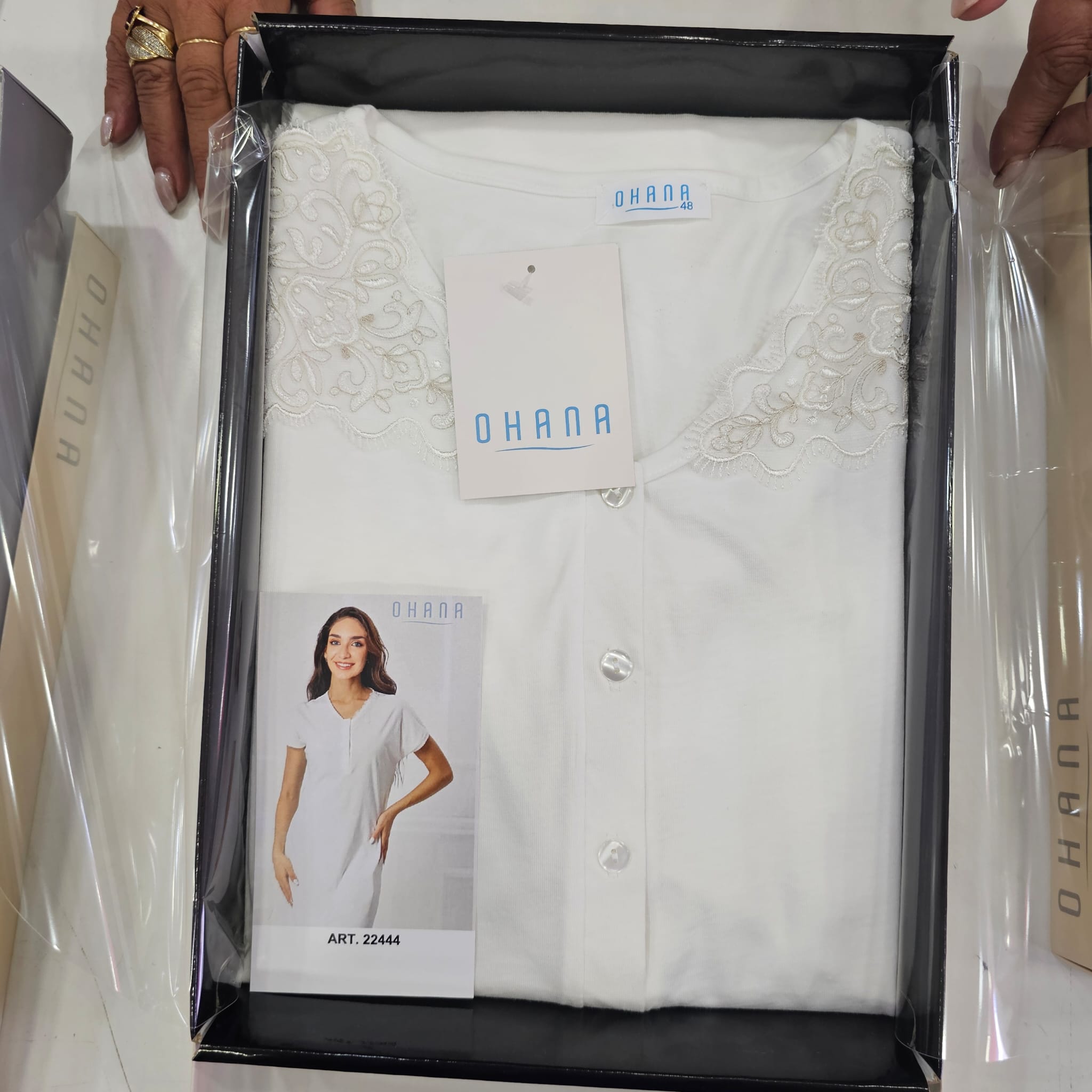 Camicia clinica panna ohana