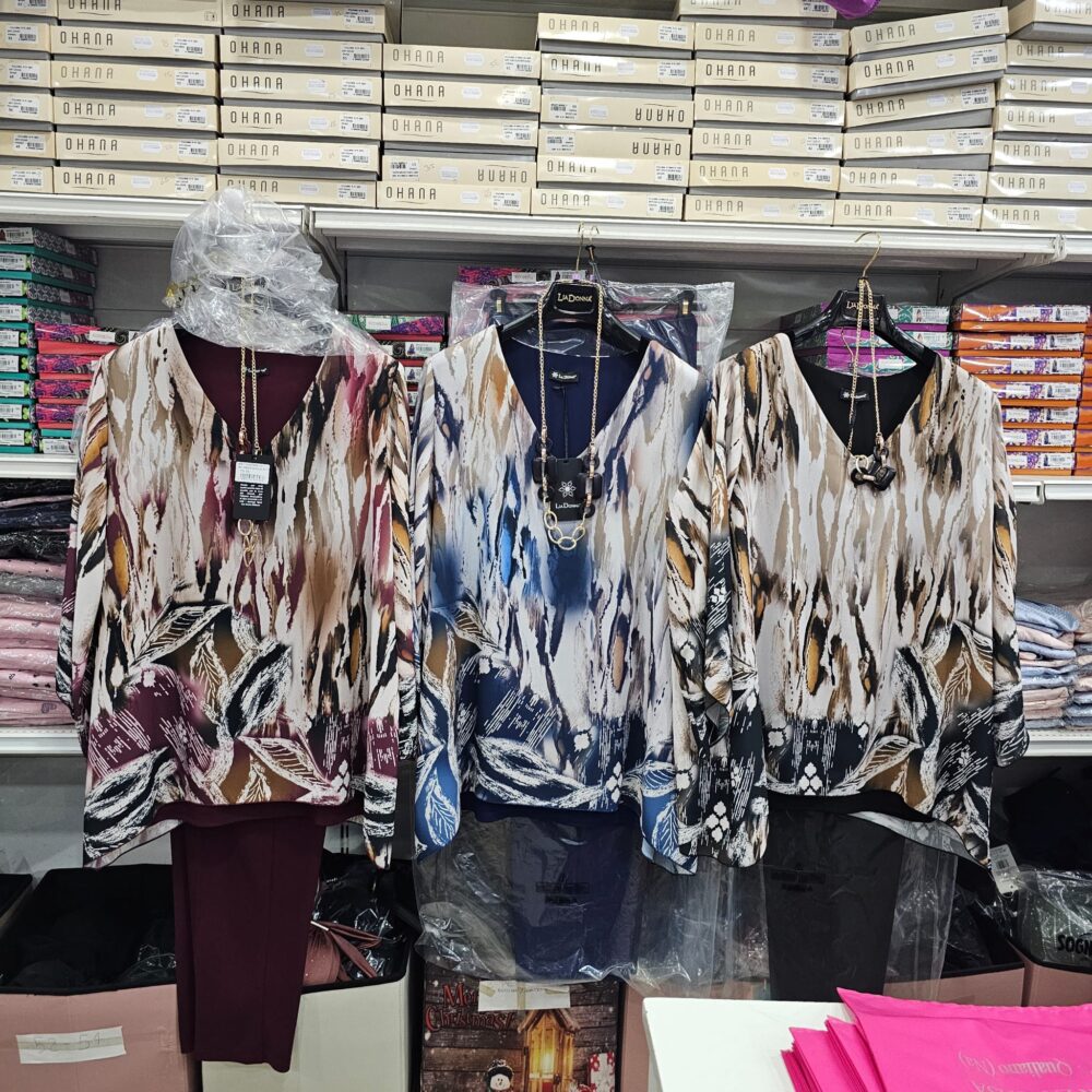 Completo Lia cerimonia in viscosa - 55, blu