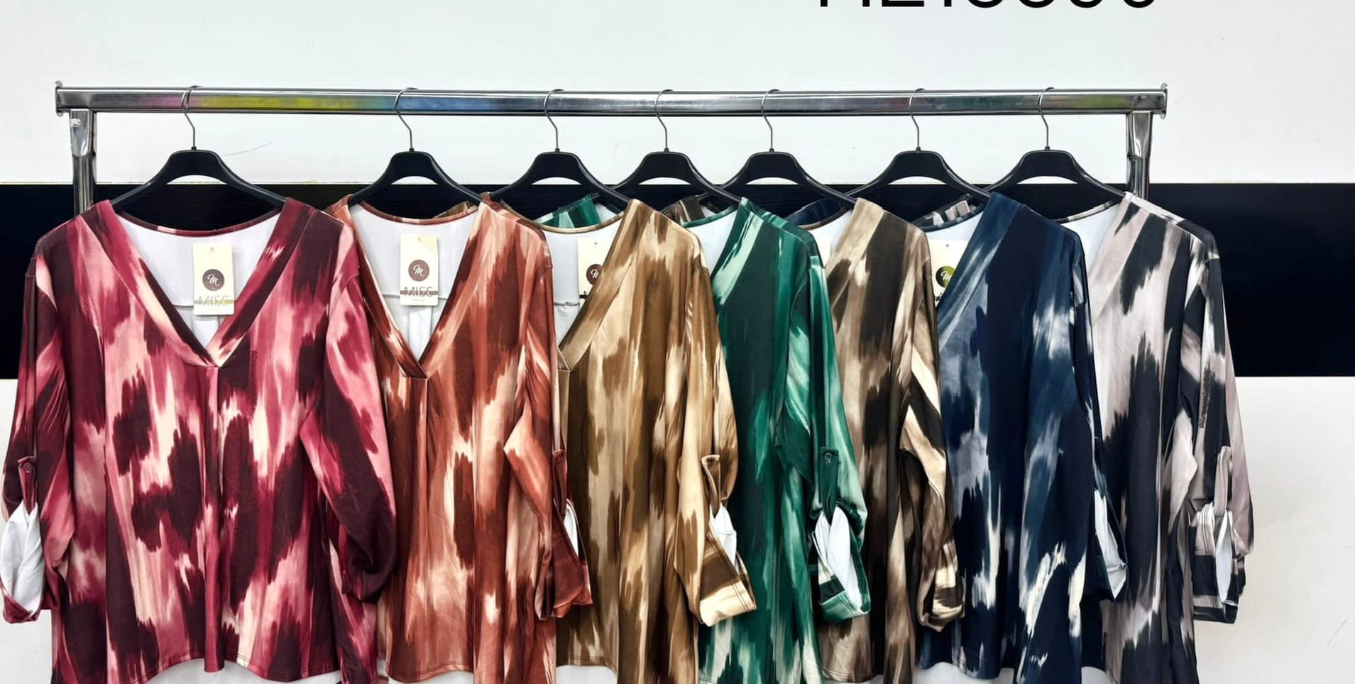 Completo gonna e casacca fantasia