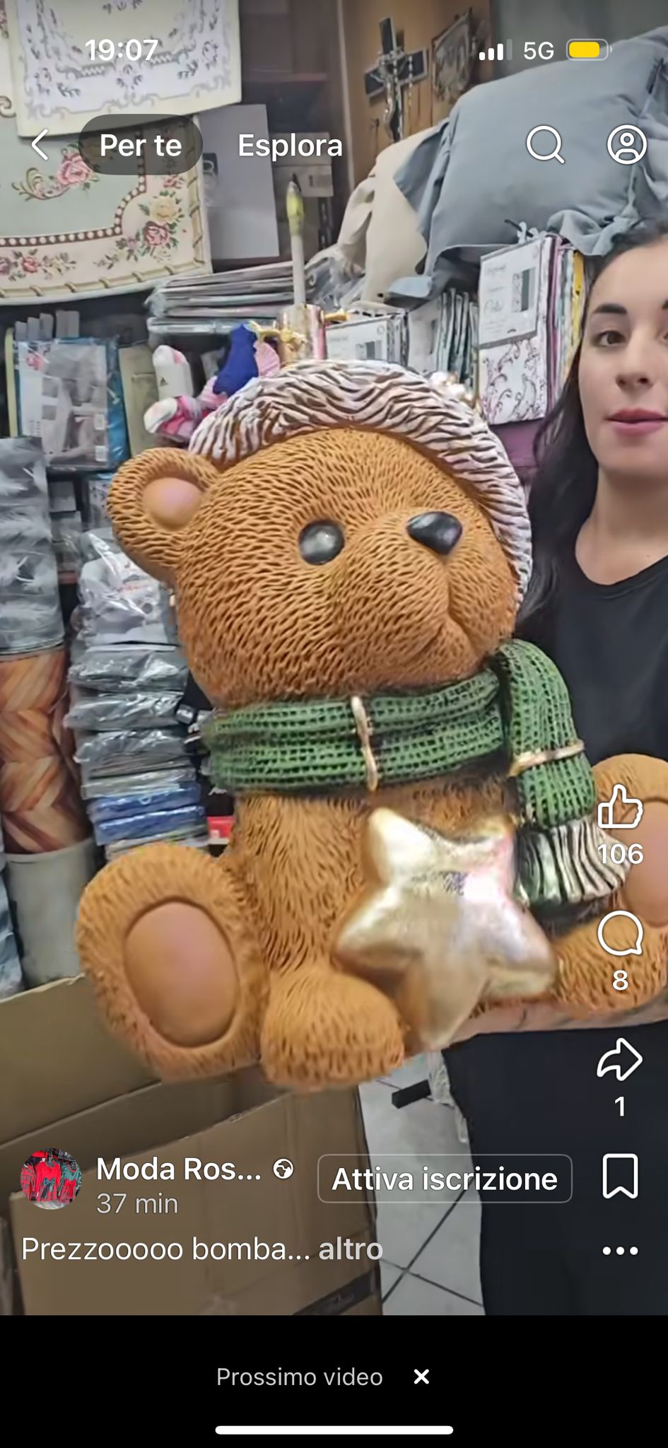 Base albero teddy gigante