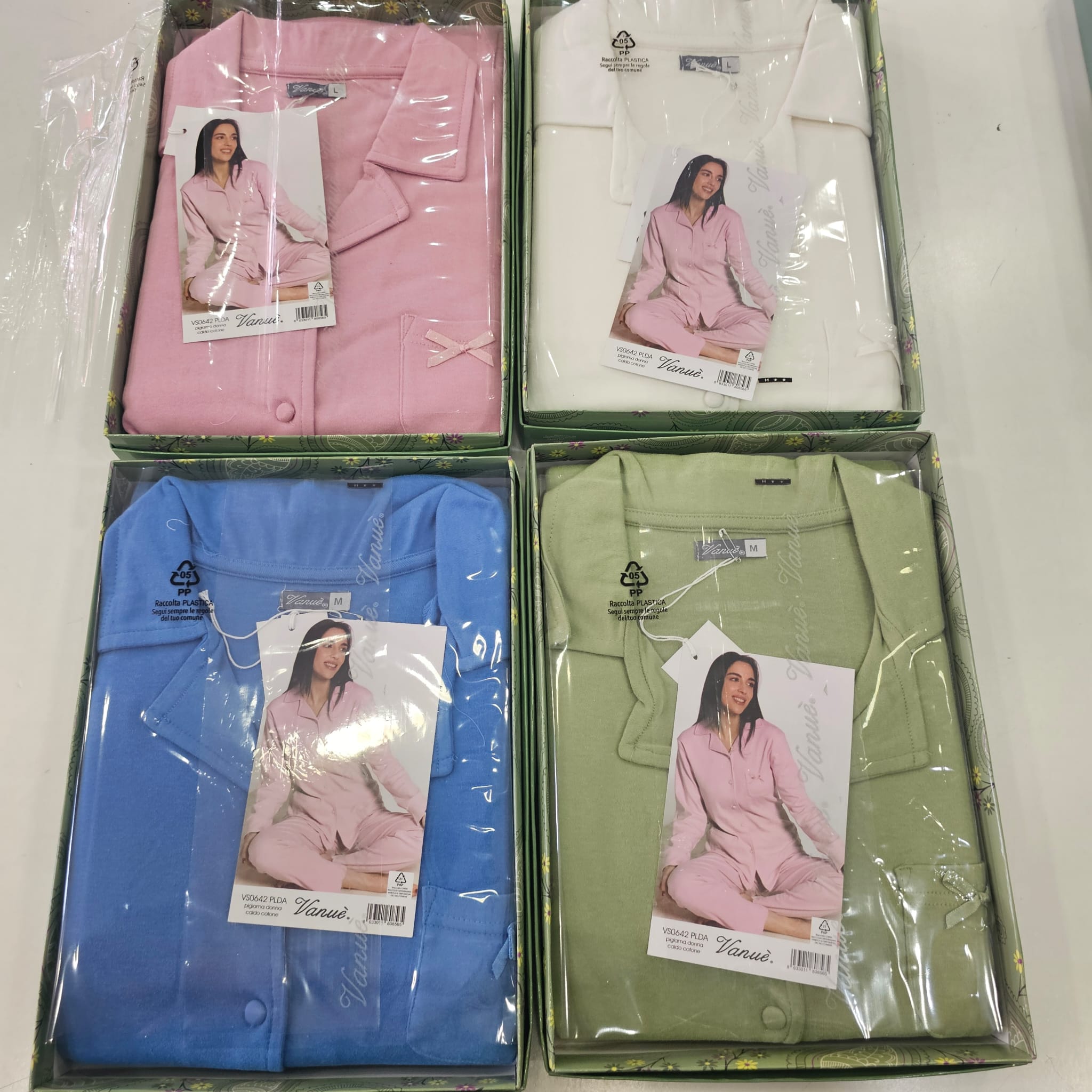 Camicia/vestaglia vanue caldo cotone art.646