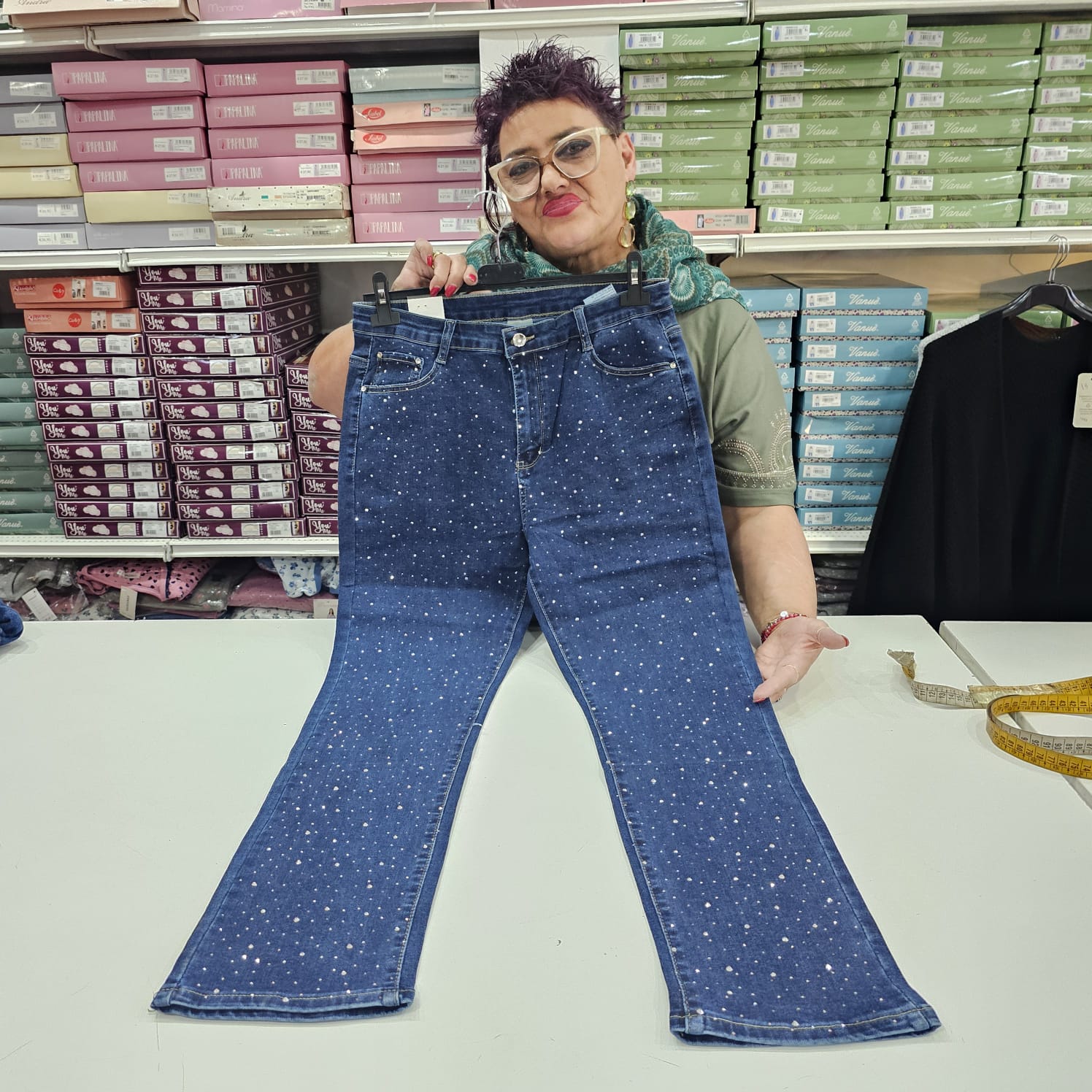 Jeans polvere di stelle denim