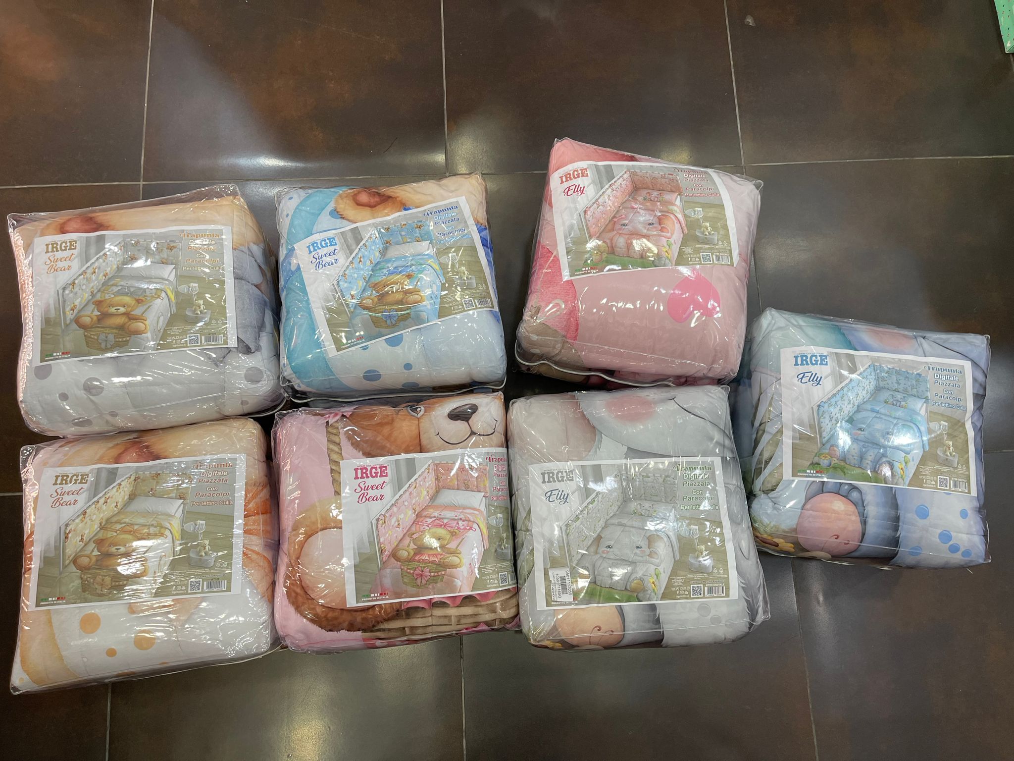 Trapunta digitale con paracolpi IRGE