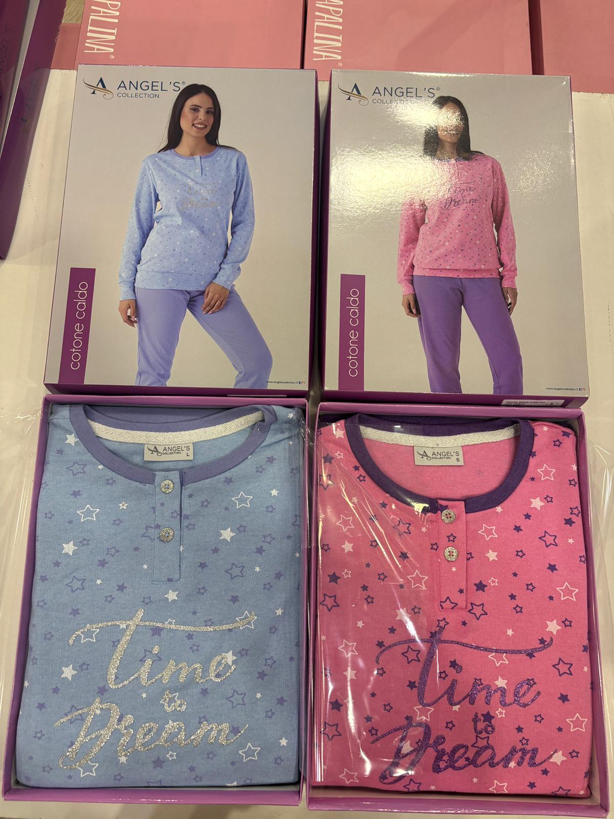 Pigiama angel's time cotone caldo