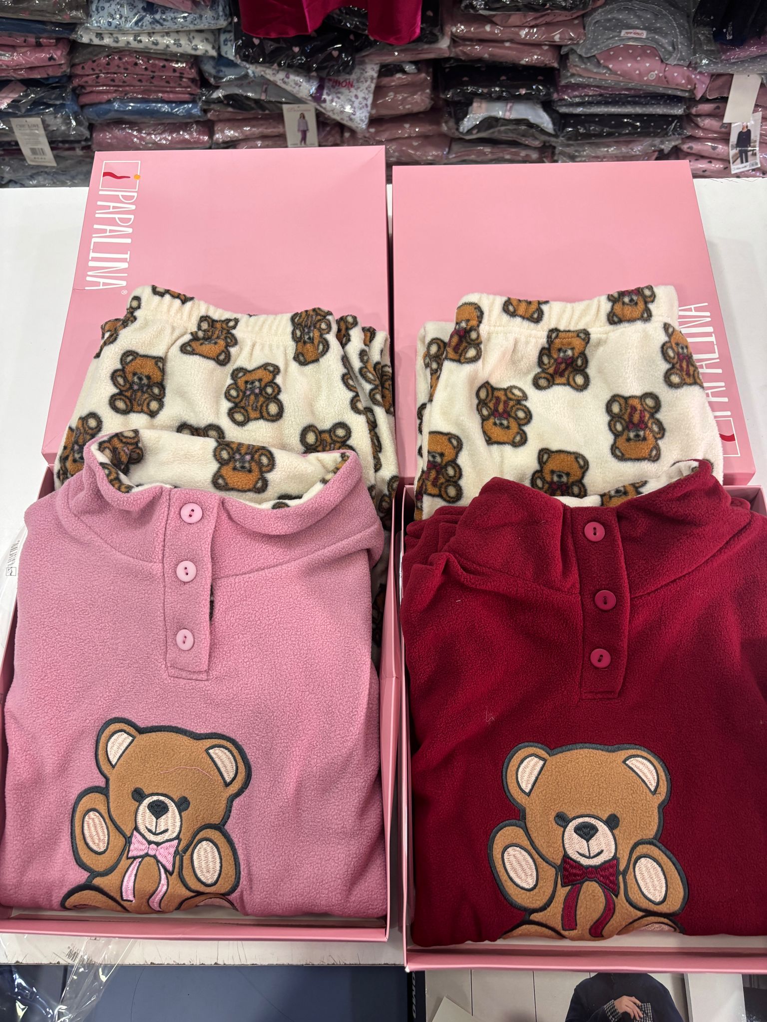 Pigiama papalina teddy