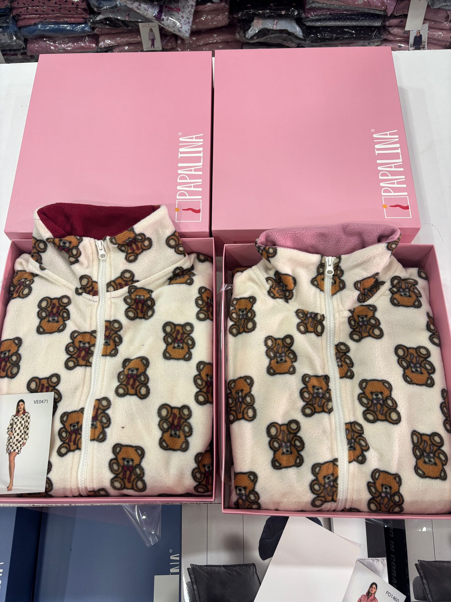 Vestaglia papalina teddy in pile