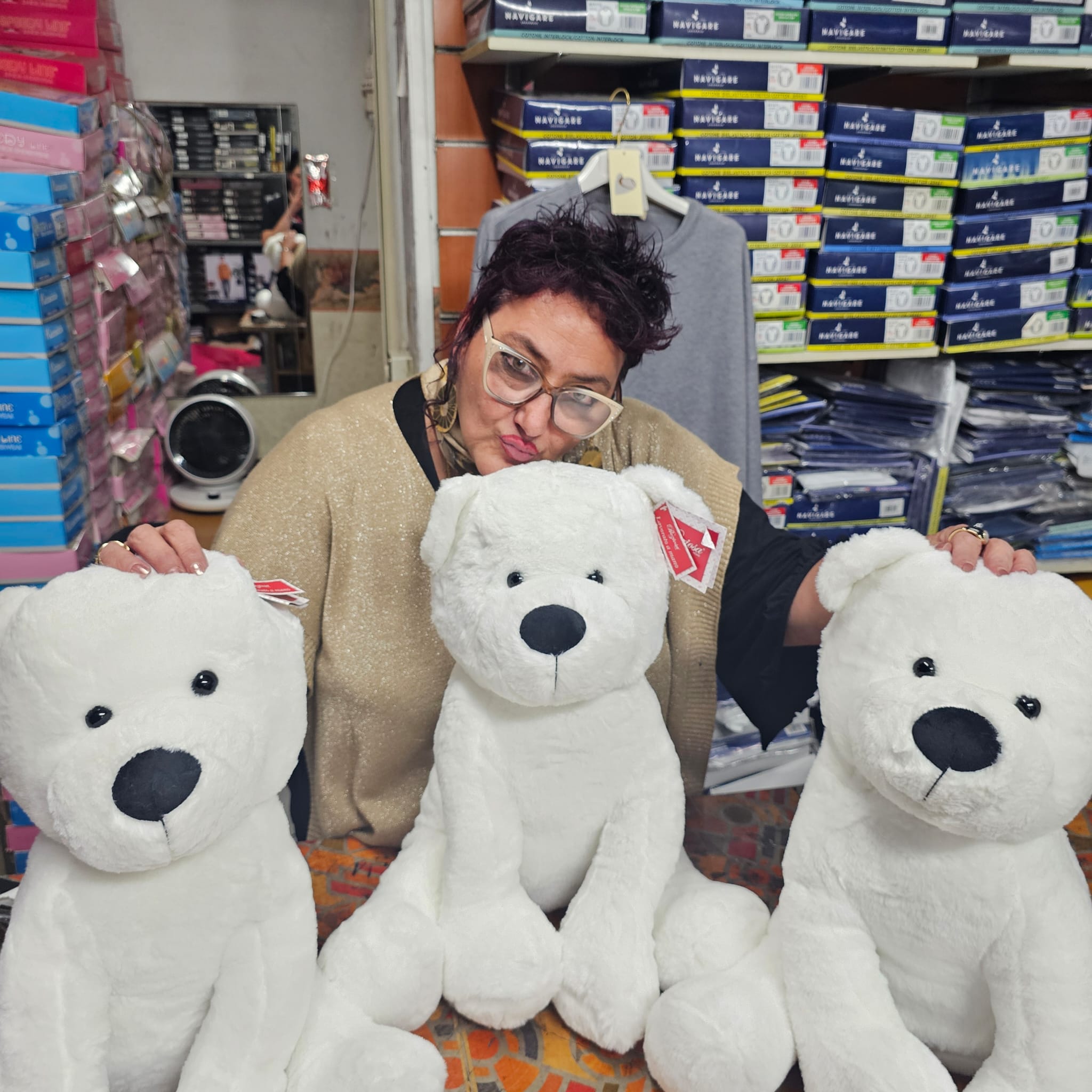 Orso polare cm 45 preziosa