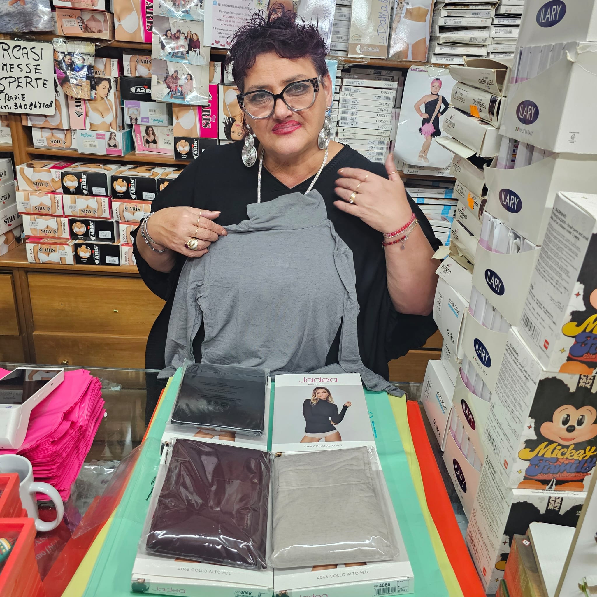 Lupetto jadea in cachmere