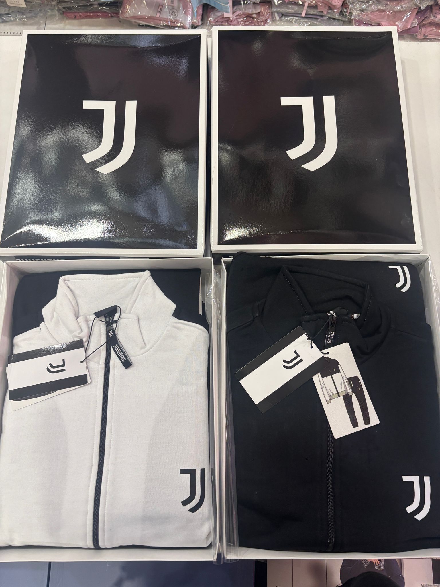 Tuta juve uomo in felpa