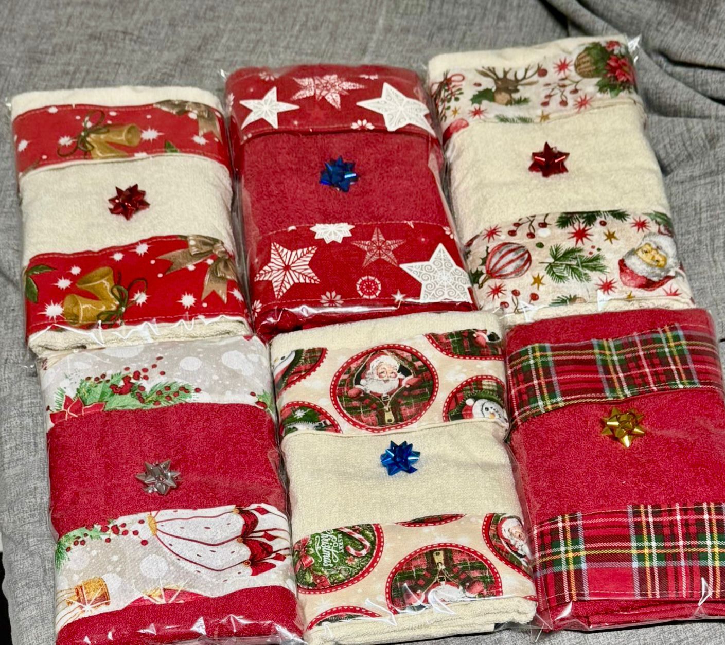 Ascigamani viso+ospite rosse