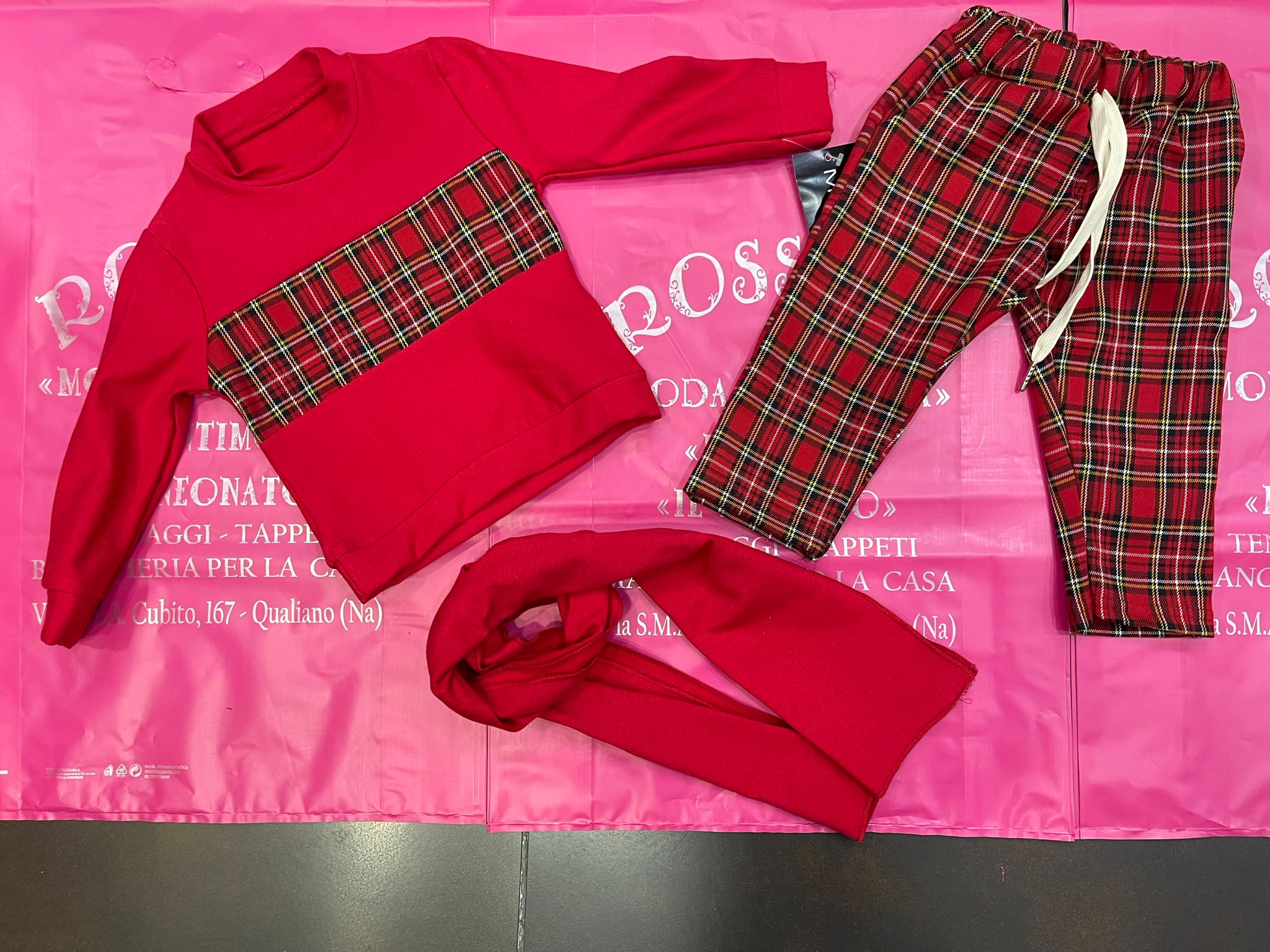 Completo baby maschio