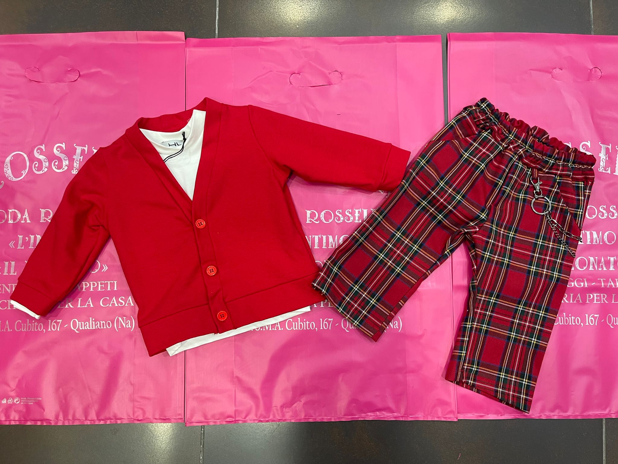 Completo 3 pezzi bimbo