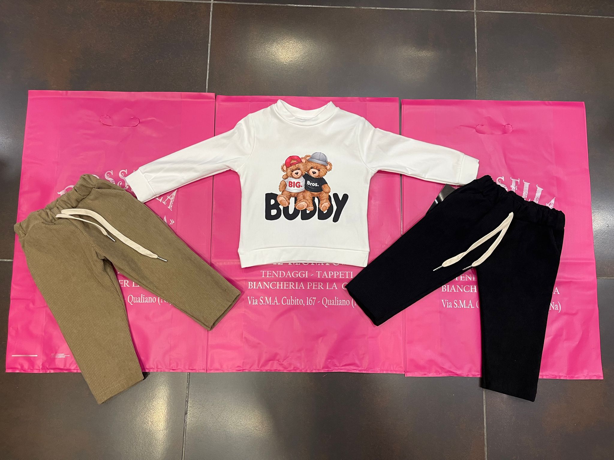 Completo bobby teddy