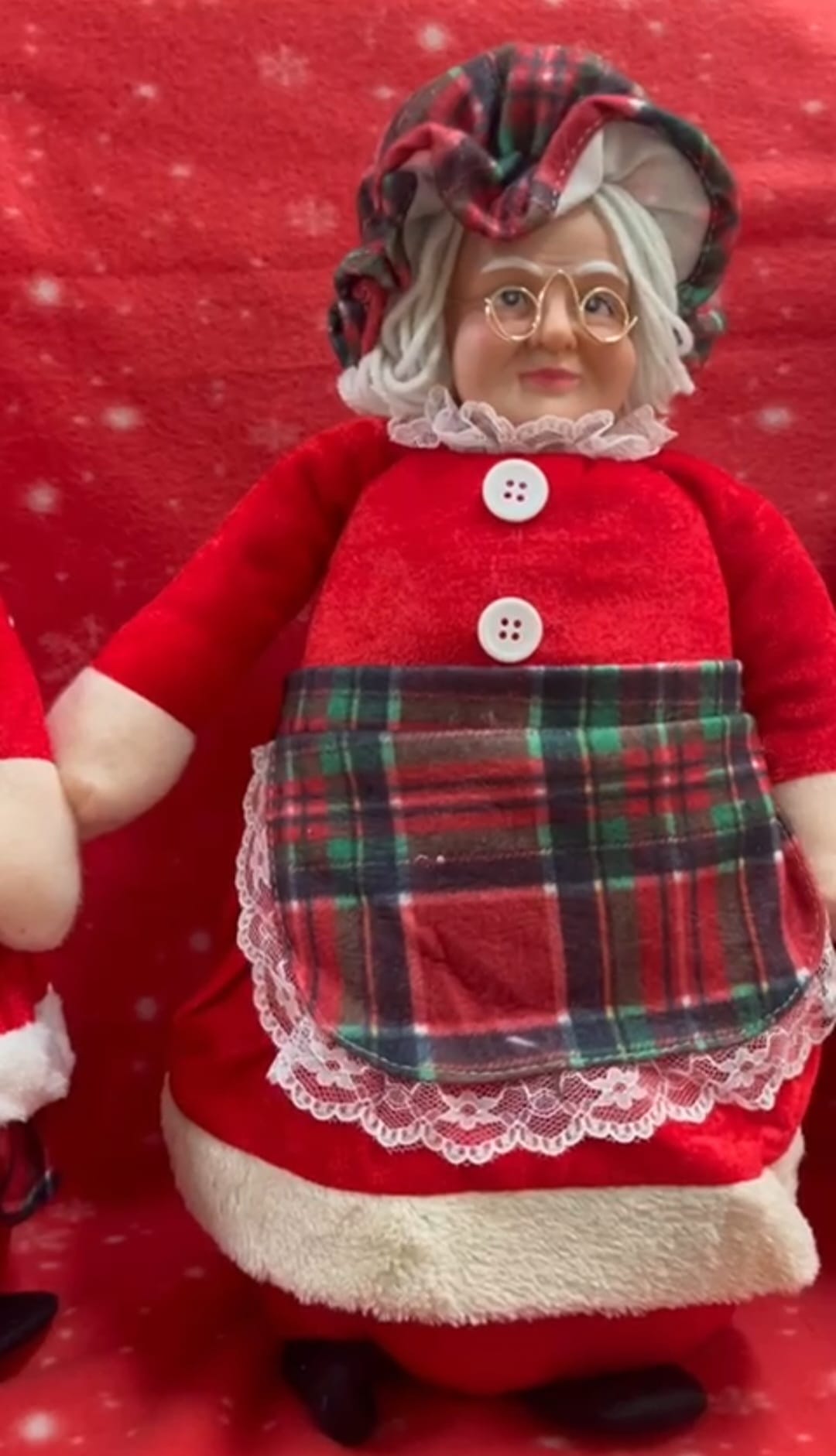 3 ferma porte mamma natale 40cm