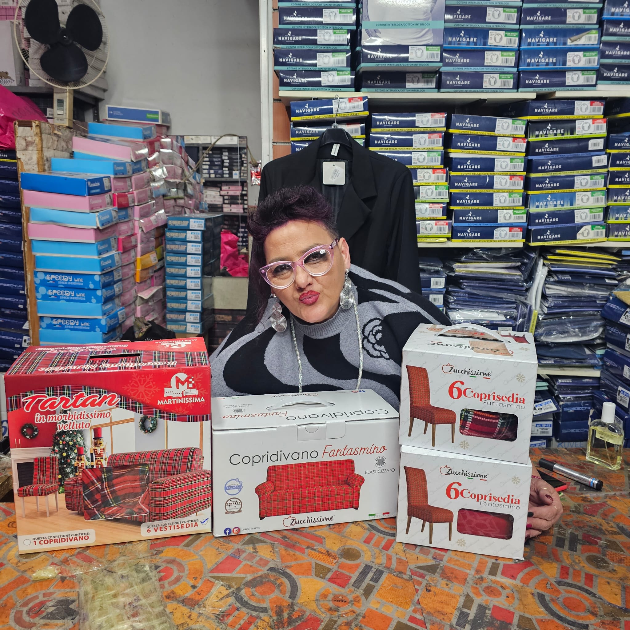 Vestisedia zucchissimi confezione da 6 pezzi