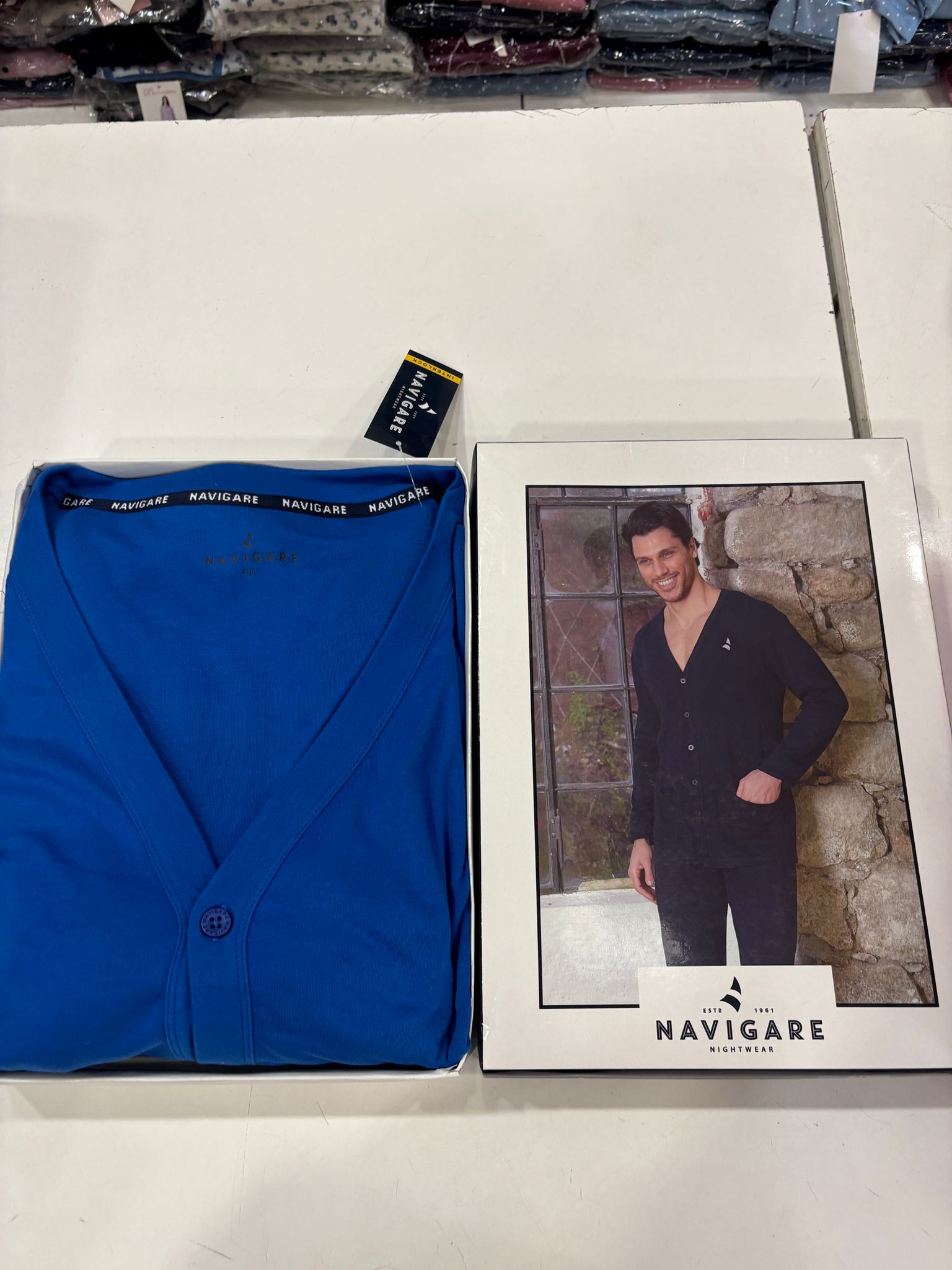 Pigiama uomo oversize navigare aperto