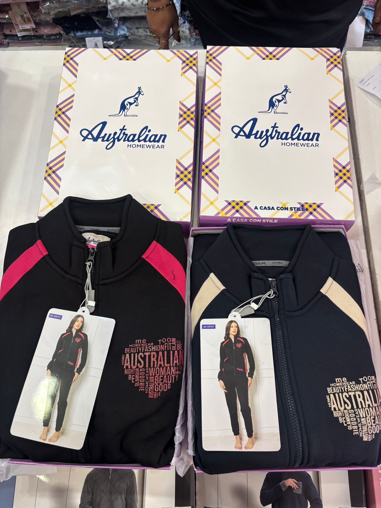 Tuta felpa australian