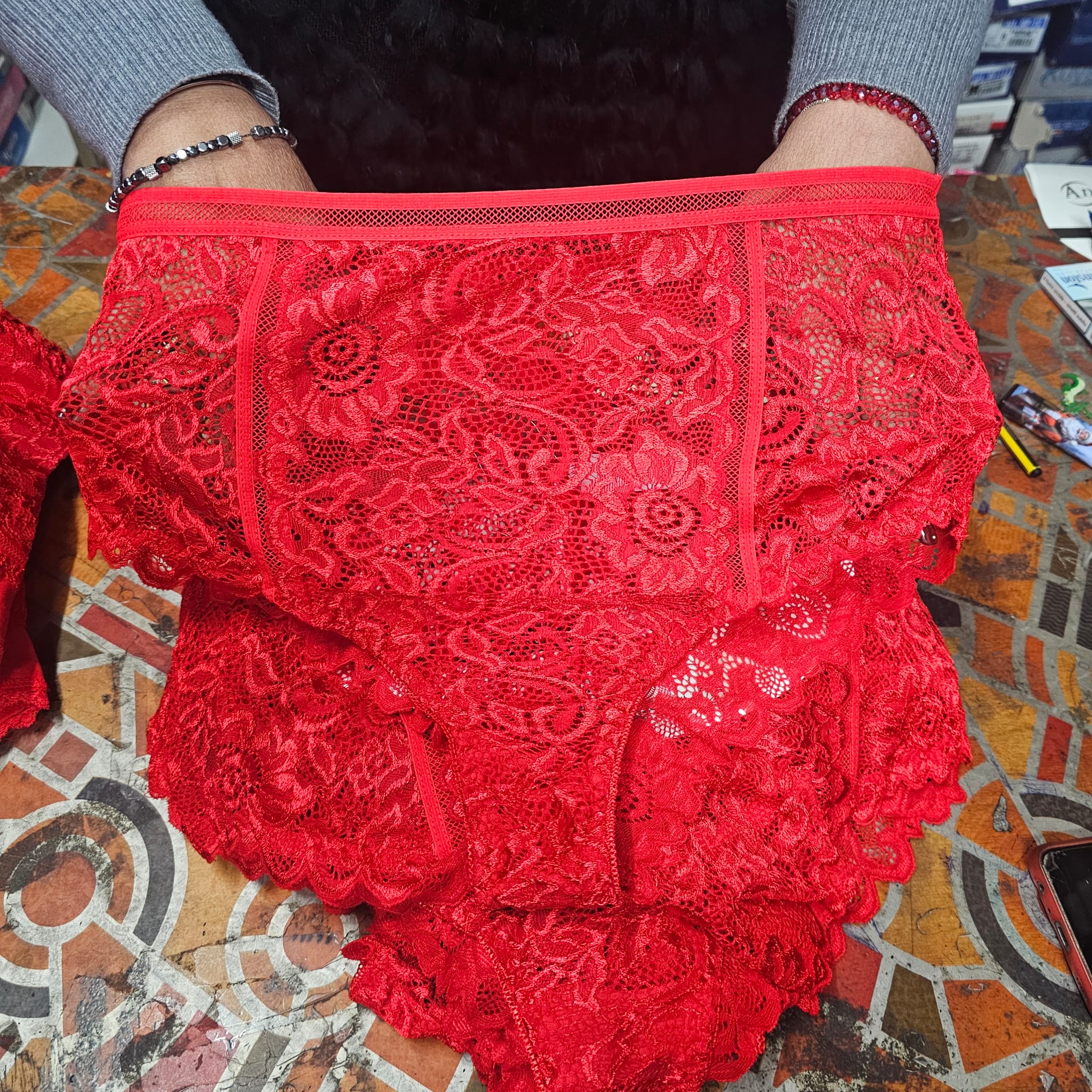 Slip donna in pizzo tg curvy