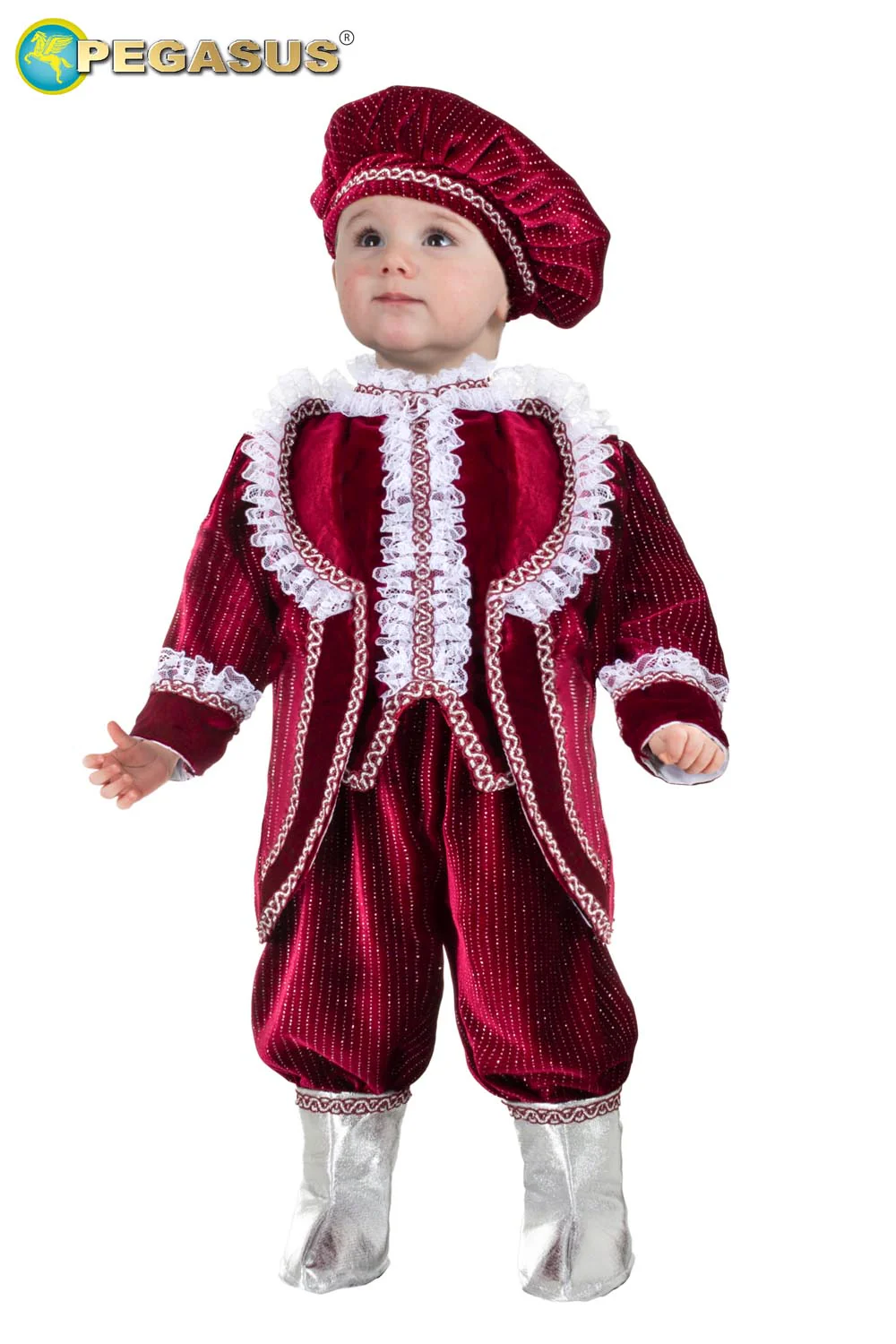 Costume Di Carnevale Baby Da Marchese In Velluto