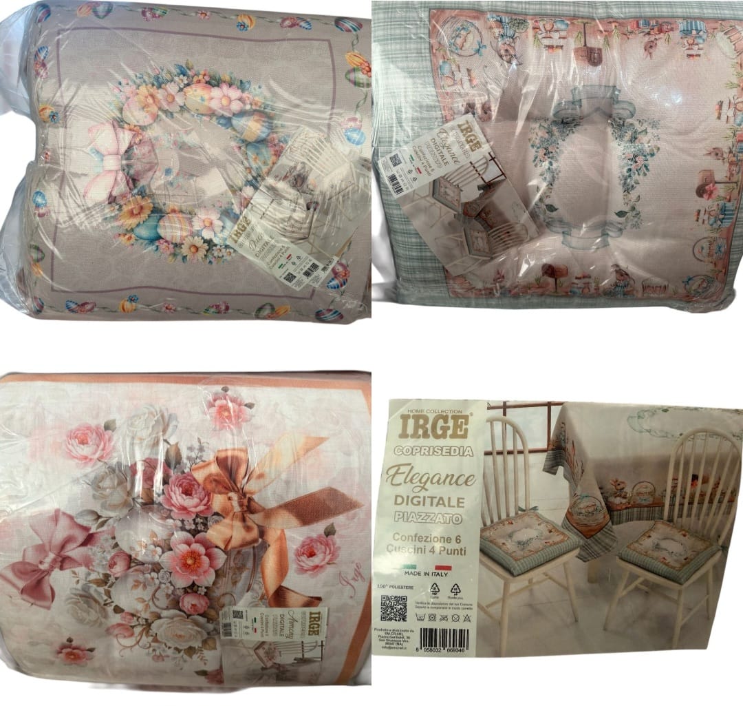 Cuscini laccio pasquali irge