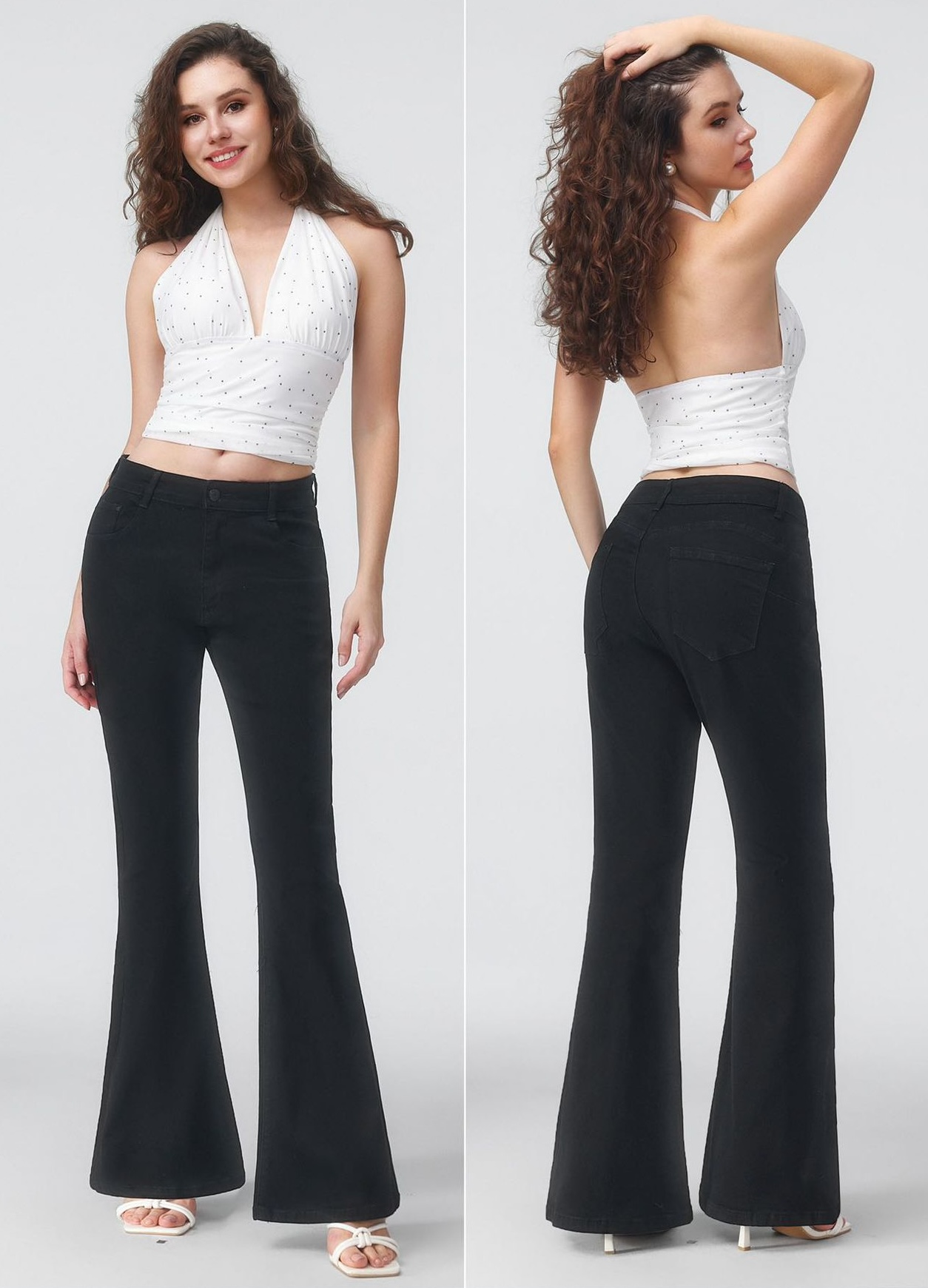 Jeans zampa 5Kg in meno vita alta