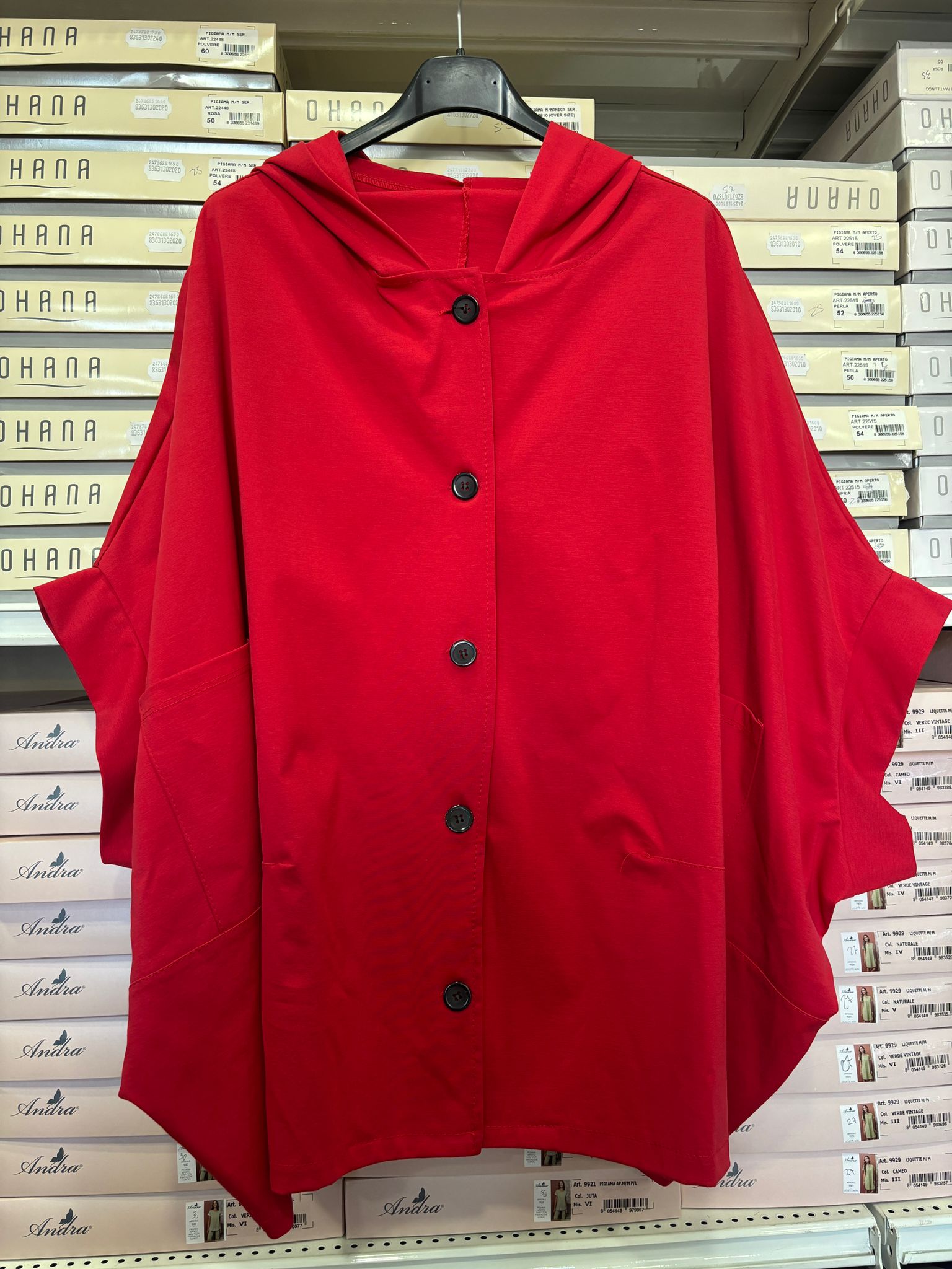 Cappottella punto milano vestibilità per tutti illimitata