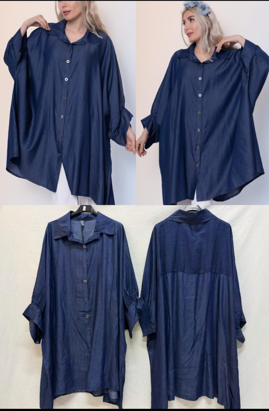 Maxy camicione jeans