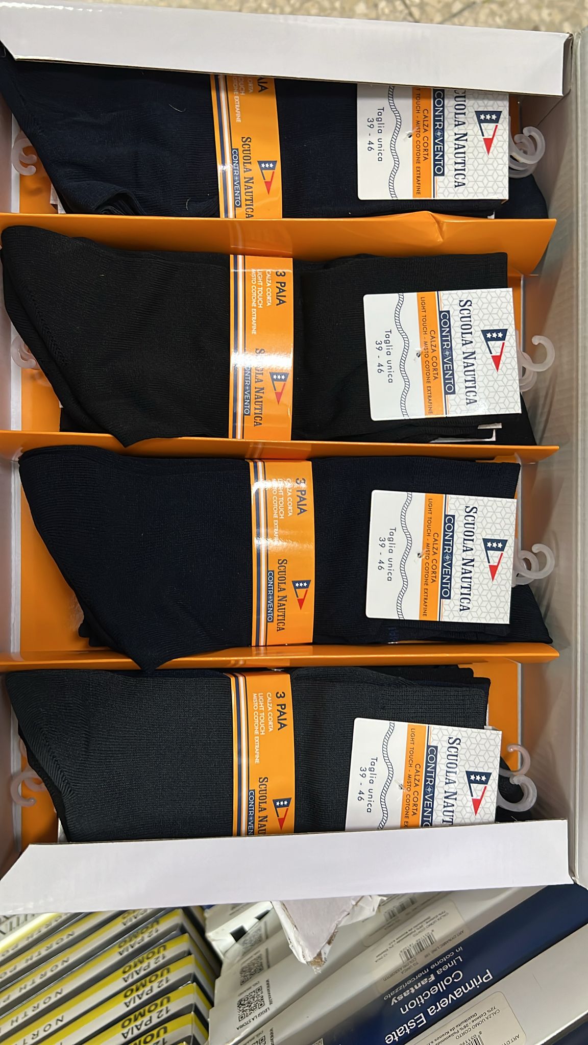 Set di Calzini lungo filo uomo