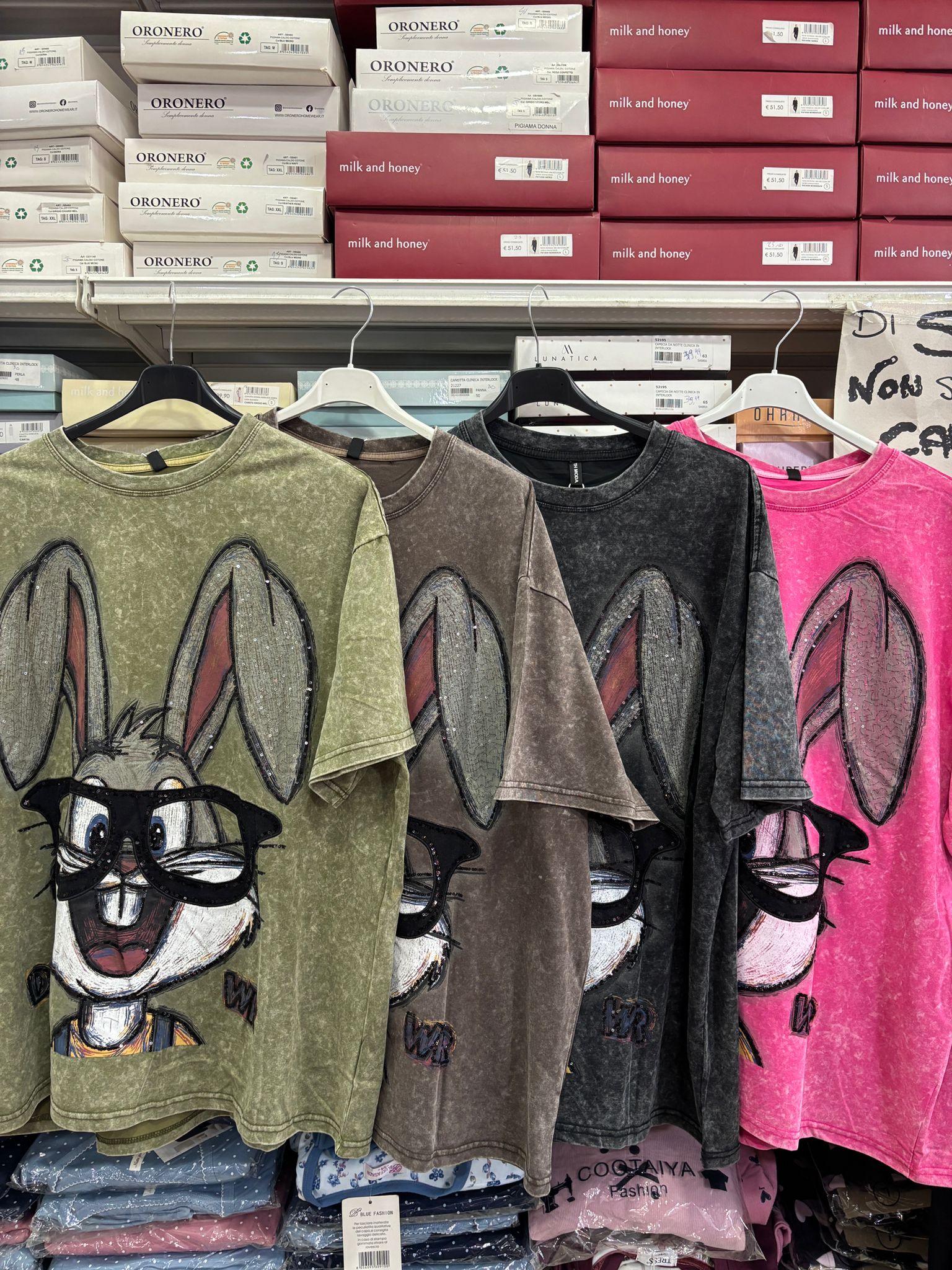 Maglia bags francese strass