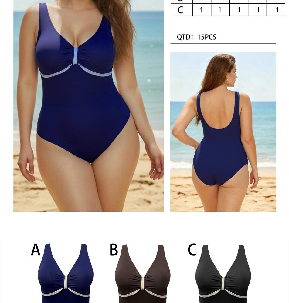 Costume intero QD577 - blu, 60