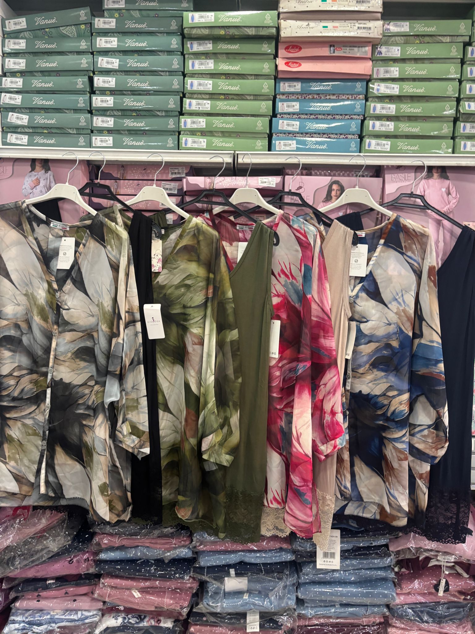 Casacca in chiffon e top marisol